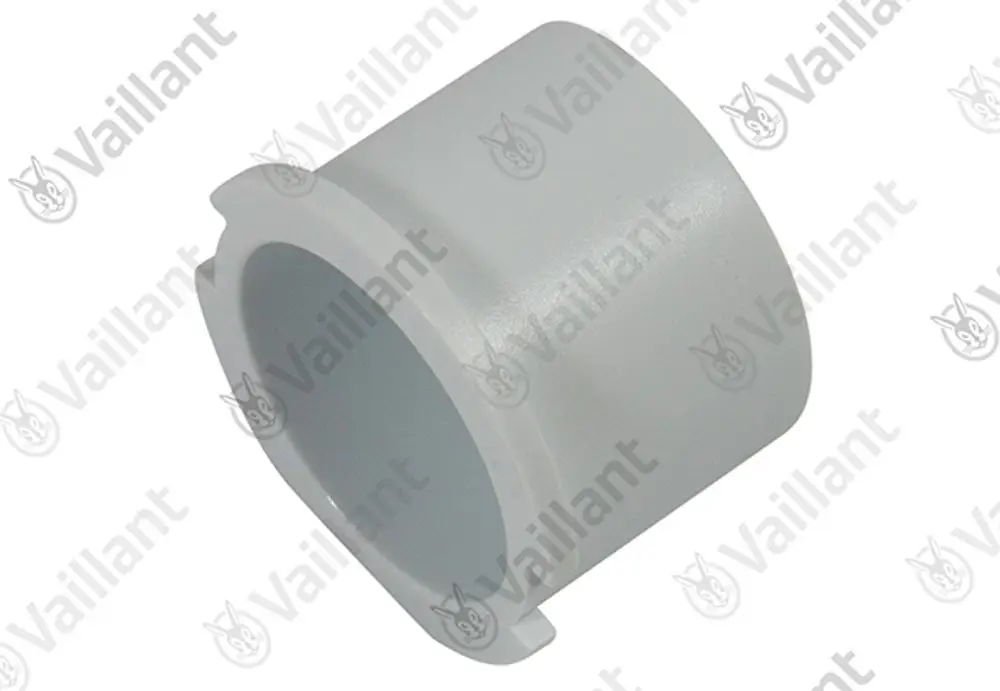 Vaillant Stopfen aus Kunststoff für einen Schaltkasten, erkennbar an der runden Form und dem einheitlichen Material.